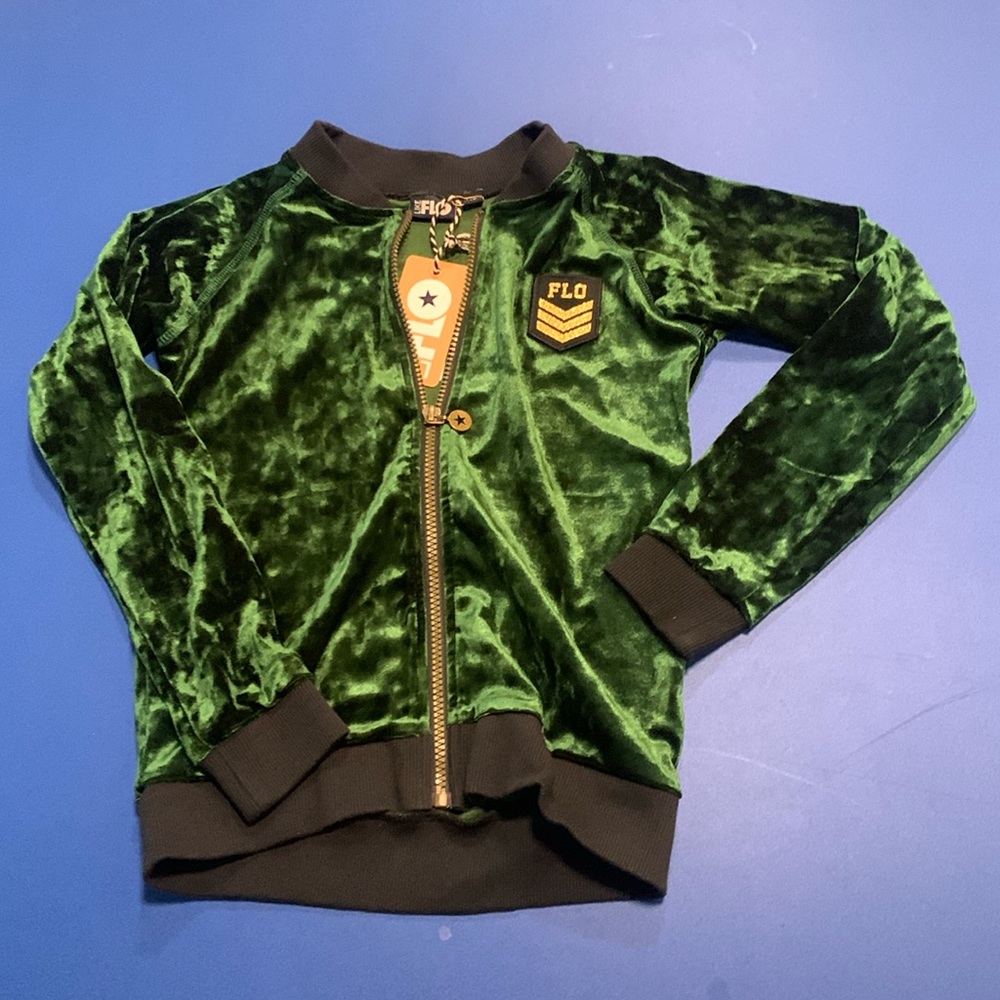 Velour Jacket for Trendy Kids